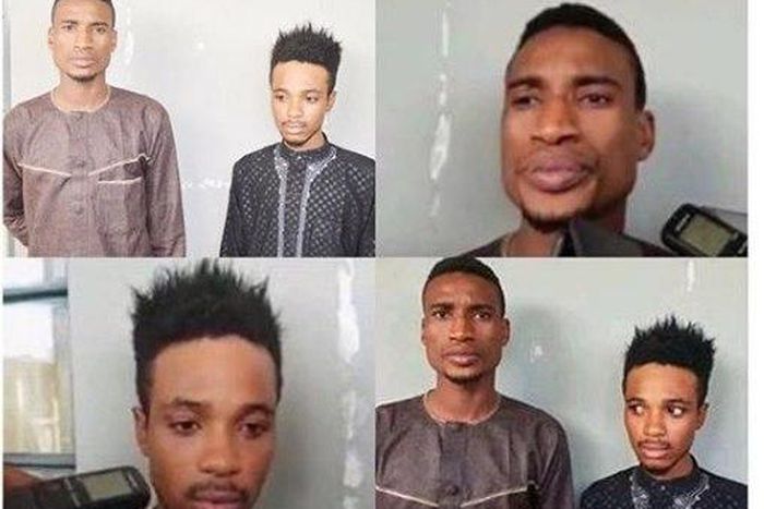 Suraja Shehu and Yahaya Sharif