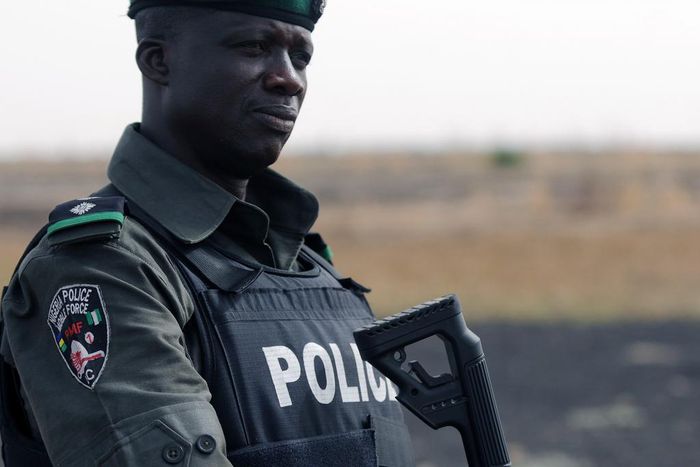 A Police officer (illustration)