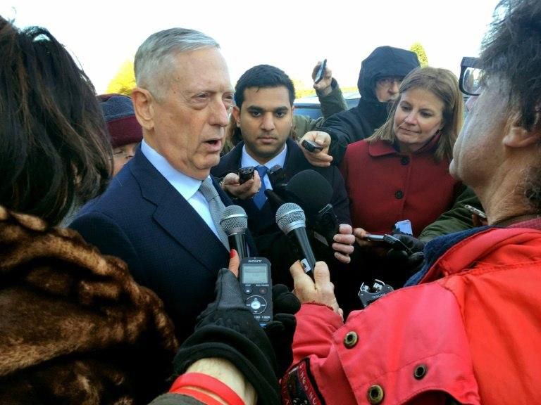 US Defense Secretary Jim Mattis said the US is "seldom free to work with unblemished partners"
