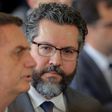 Ernesto Araujo (right) has been picked as foreign minister due to his close alignment with the world vision of president-elect Jair Bolsonaro (L), say experts