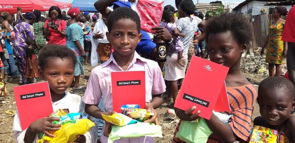 Love Always On: ITEL Mobile adding colours to over 6000 lives in Nigerian communities nationwide.