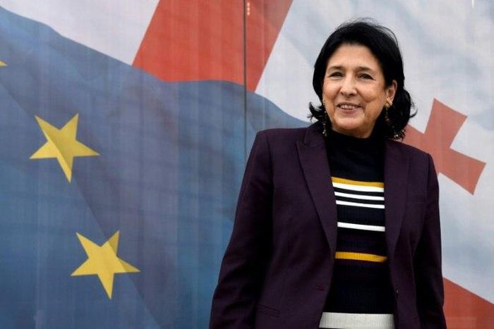 Salome Zurabishvili was born in France to a Georgian family who fled to Paris to escape the Bolshevik regime