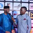2face Idibia being interviewed by Andre Blaze