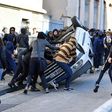 Protests erupted in several cities in France over education reforms