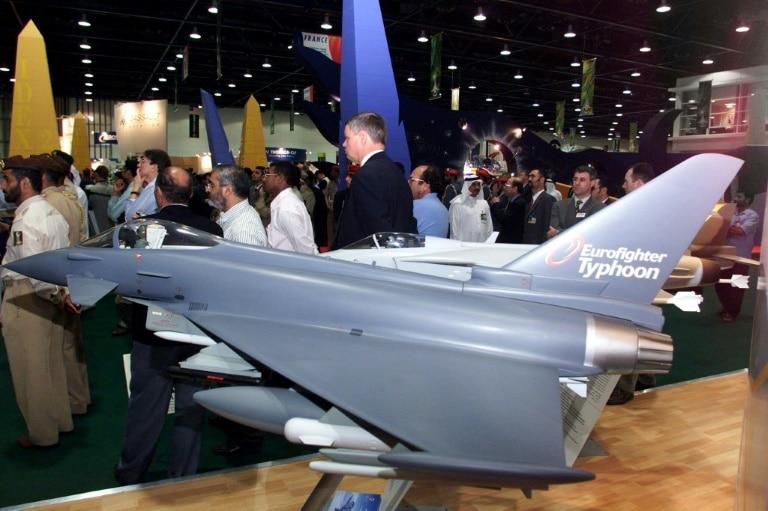 Saudi Arabia has also purchased the Eurofighter Typhoon jet, developed by a European consortium that comprises BAE Systems of Britain, Italy's Finmeccanica and Franco-German civilian planemaker Airbus