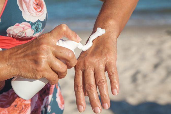Moisturising and wearing SPF helps prevent sun damage to your knuckles and ensures that they do not become dry and damaged