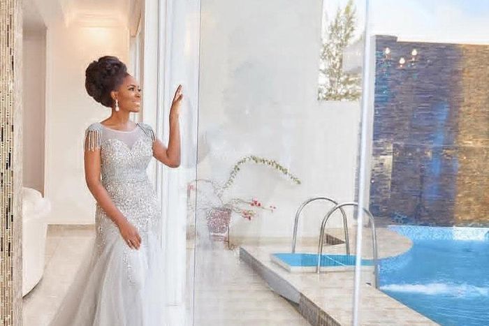 Linda Ikeji is an excited one while commenting on the value of her Banana Island mansion.