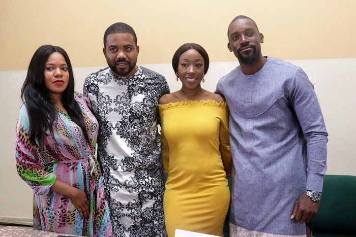 Toyin Abraham, Okey Uzoeshi, Beverly Naya and Mawuli Gavor.
