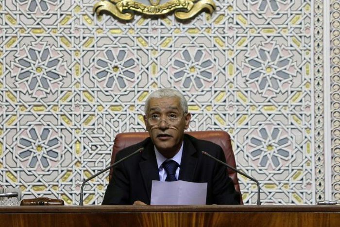 Moroccan sports minister Rachid Talbi Alami (pictured April 2014) said that Morocco "does not intend to run for the 2019 Africa Cup of Nations and will not do so"