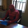 #ASUUStrike: Lecturer becomes Spiderman to help his students