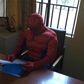 #ASUUStrike: Lecturer becomes Spiderman to help his students
