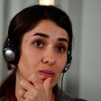 Nobel Peace Prize laureate Yazidi activist Nadia Murad who was taken hostage by the Islamic State group in 2014 but escaped, is the first Iraqi to receive the prestigious award