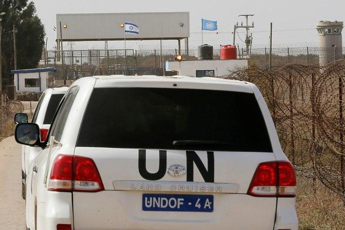 The United States voted against condemning Israel's occupation of the Golan Heights at the United Nations