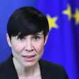 Norway's Foreign Minister Ine Eriksen Soreide, pictured March 2017, announced that Norway would not grant any new licenses "for exports of defence-related products or dual-use items for military use to Saudi Arabia"