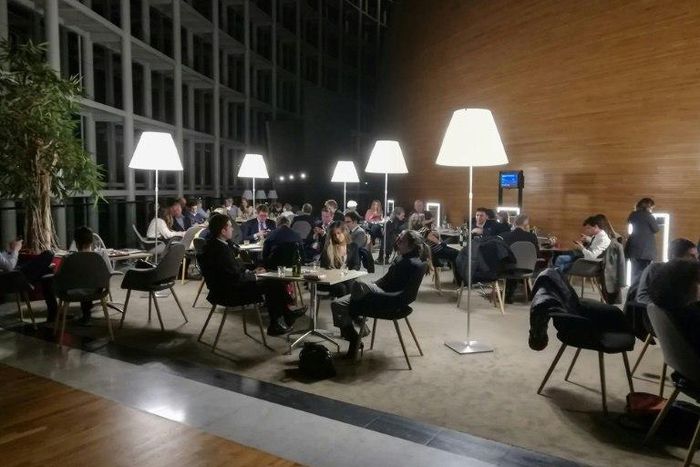 Lawmakers and staff are stranded in the European Parliament which is under lockdown after a shooting at a nearby Christmas market