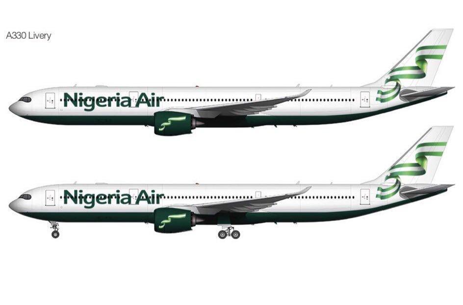 Proposed Nigeria Air A330 Livery
