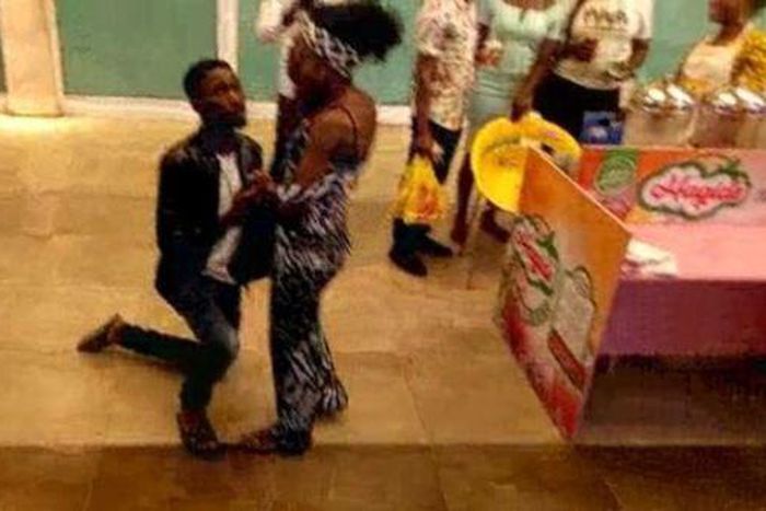 Man humiliates babe with fake proposal for dumping him