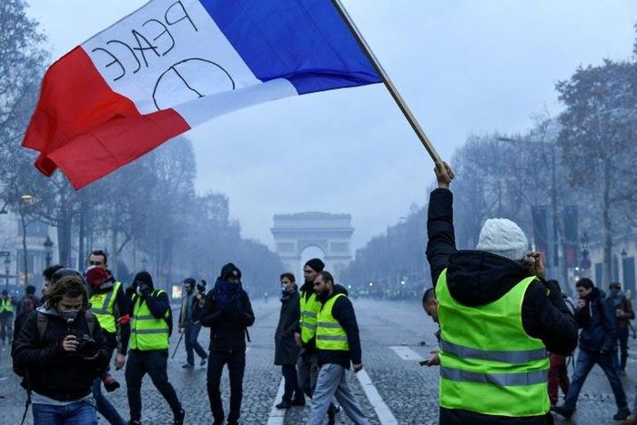 Protesters turning out across France have highlighted demands ranging from better support for pensioners to the downfall of capitalism