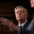 US Senator Lindsey Graham, pictured at a November 2018 news conference at the US Capitol, said he would urge President Donald Trump to 'reconsider' his planned Syria pullout