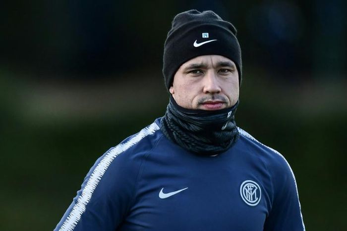 Inter Milan's Belgian midfielder Radja Nainggolan is set to miss a crucial game against Napoli