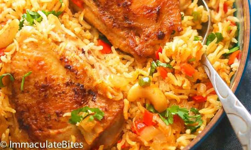 How to prepare Indian chicken biryani rice