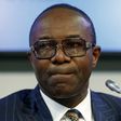 Nigeria's Oil Minister and OPEC president Emmanuel Ibe Kachikwu listens to a news conference after a meeting of OPEC oil ministers in Vienna, Austria, December 4, 2015.