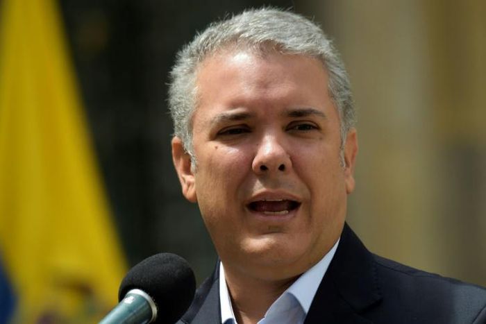 Colombian President Ivan Duque, who took office in early August 2018, wants international support to help solve the crisis in neighboring Venezuela