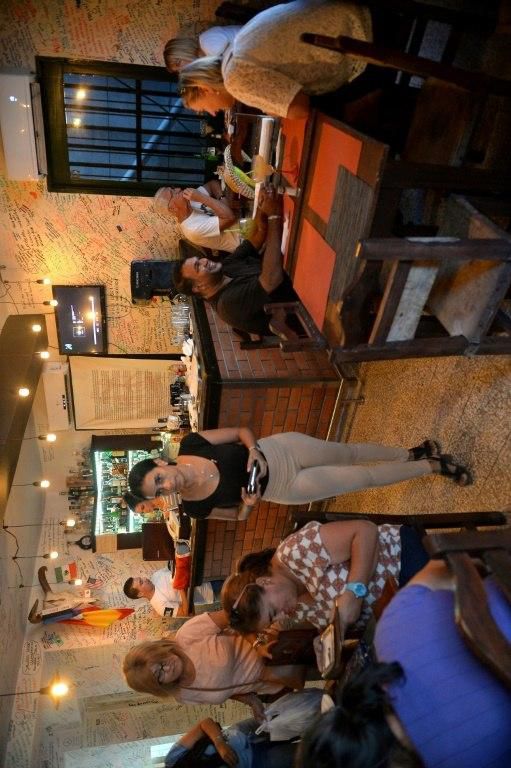 The view inside "Los Draquesitos", a restaurant business in Havana, Cuba set up by returning expat Mauricio Garcia