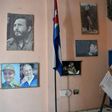 A new center devoted to the study of late Cuban leader Fidel Castro, whose pictures are seen here on the wall of a Havana school, will open by the end of 2019