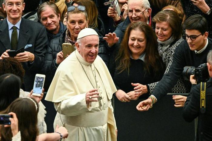 Pope Francis says Christmas has to be about more than swapping presents and a consumer binge