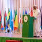 President Buhari speaking at the corruption risk assessment training in Abuja on Monday, December 10, 2018.