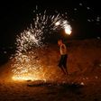 Organisers say the night protests aim to force the Jewish state to ease its crippling decade-long blockade of Gaza, but residents in nearby Israeli communities say their lives are being destroyed
