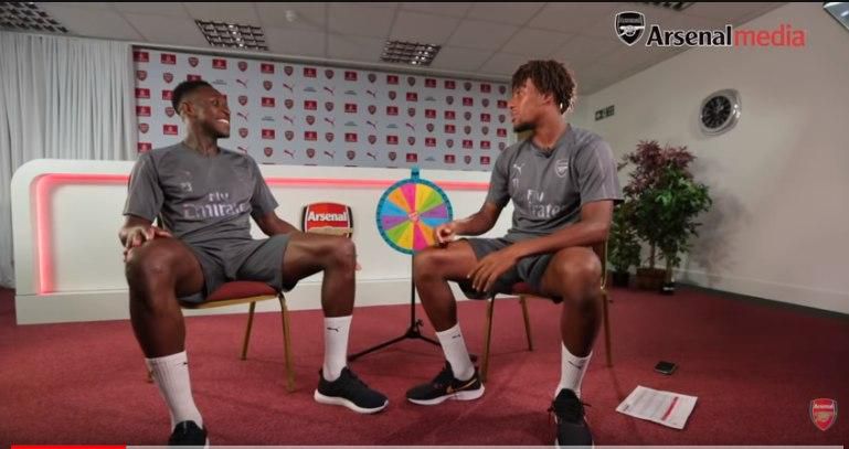 Danny Welbeck and Alex Iwobi