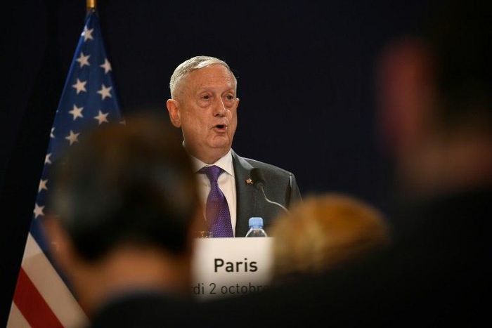 The battle to defeat the Islamic State group is far from over, US Defense Secretary Jim Mattis warned during a visit to the French defence ministry