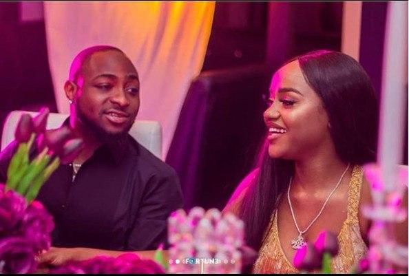 Davido and girlfriend Chioma