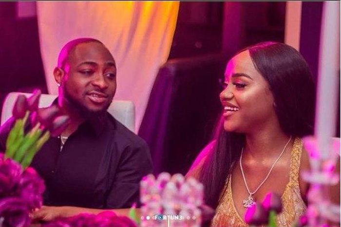 Davido and girlfriend Chioma