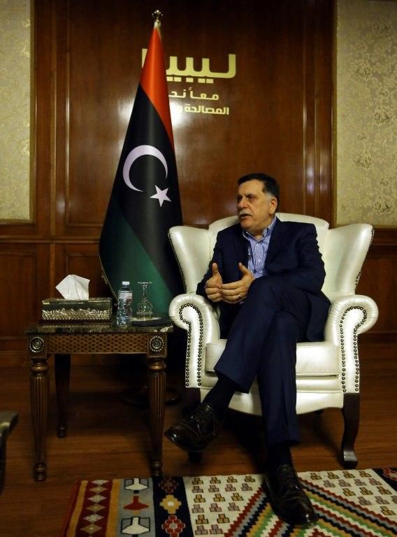 Fayez al-Sarraj was interviewed by AFP in Libya's capital Tripoli in November, 2018