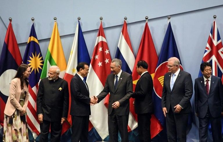 China, New Zealand and India are among regional powers holding meetings at ASEAN this week