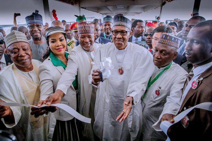 Buhari inaugurates new terminal at NAIA, says `our promise has been kept’