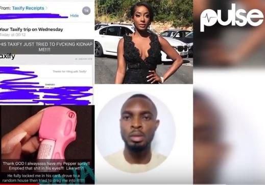 Dorcas Shola Fapson reportedly escapes molestation from Taxify driver