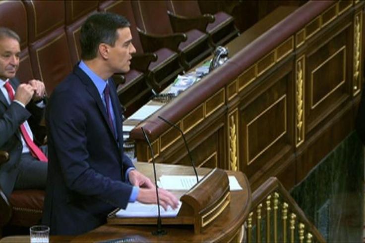 Spanish Prime Minister Pedro Sanchez accuses Catalan separatists of lying like Brexiteers