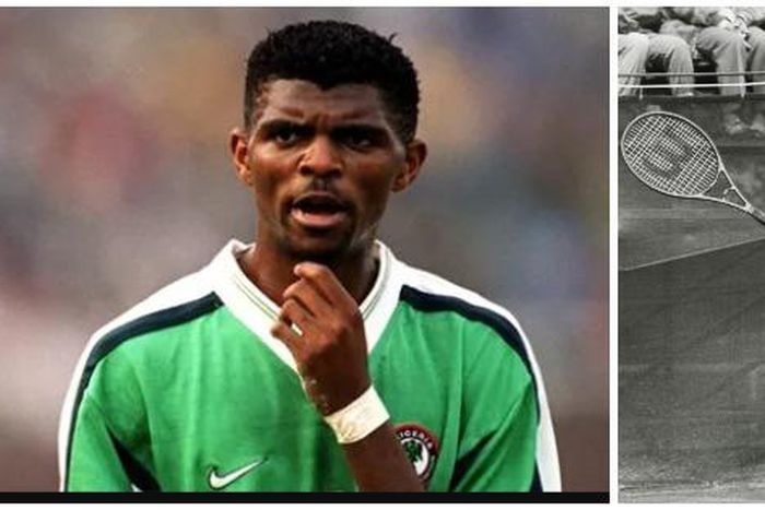 Kanu Nwankwo and Nduka Odizor (Getty Images)