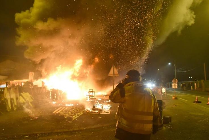 The protests began over fuel tax increases but quickly evolved into a widespread revolt over declining living standards