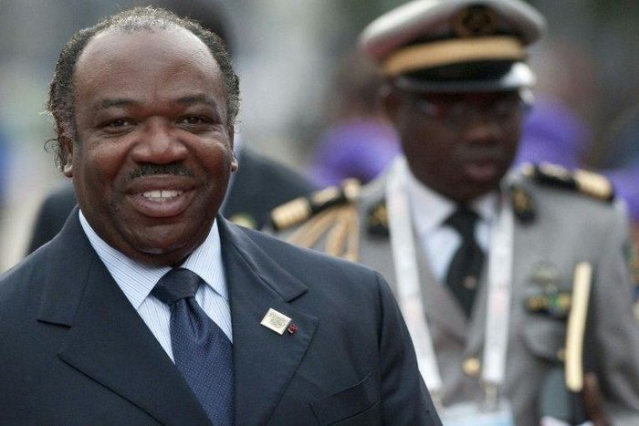 Gabon's President Ali Bongo (L) has been hospitalised in Ryad since October 24
