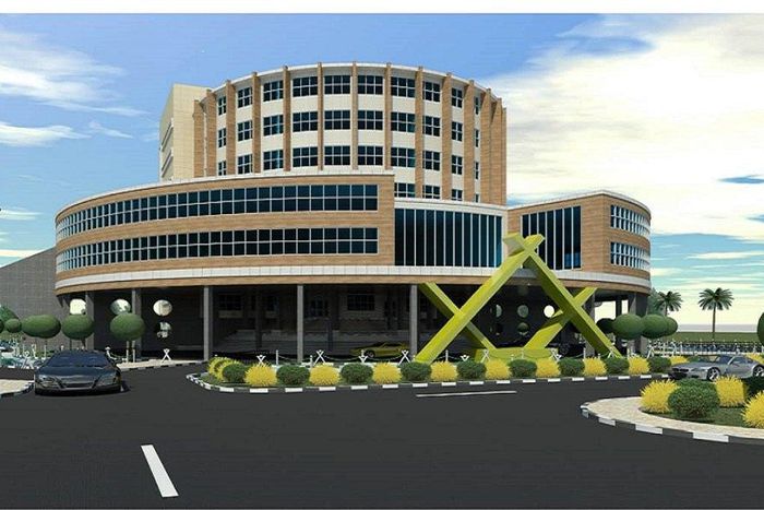 The Architectural design of the Senate Building of the Nigerian Army University, Biu