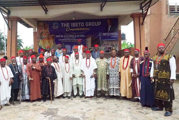 Members of the Anambra South Senatorial Traditional Rulers Forum