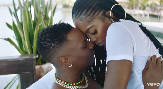 Wizkid and Tiwa Savage all loved up in new music video