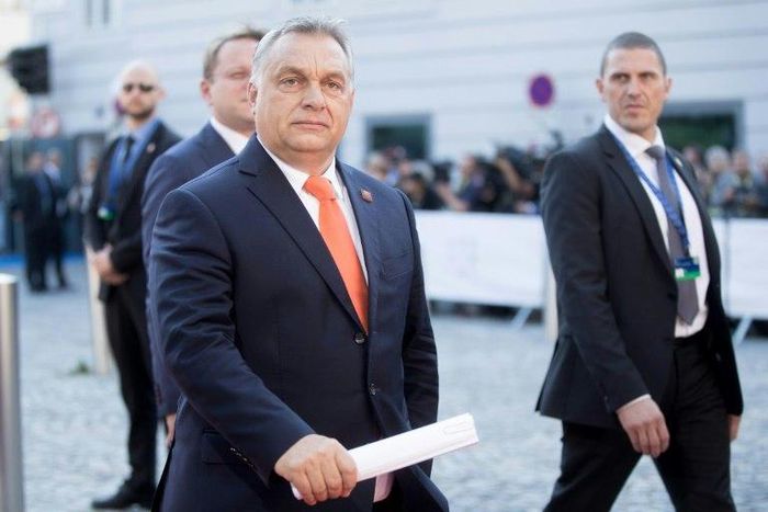 Hungary's Prime Minister Viktor Orban, pictured September 2018, said that the changes to the original Posted Workesr Directive (approved by the European Parliament in May 2018) are "contrary to the prohibition of discrimination"