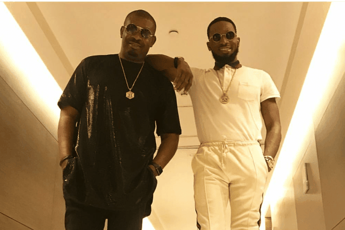 Don Jazzy and D'Banj. (Premium Times)