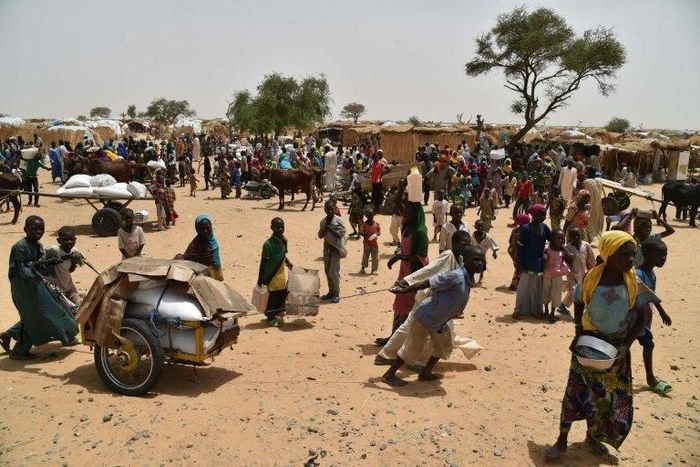 Thousands of people have been displaced in Niger, like the ones pictured in June 2016